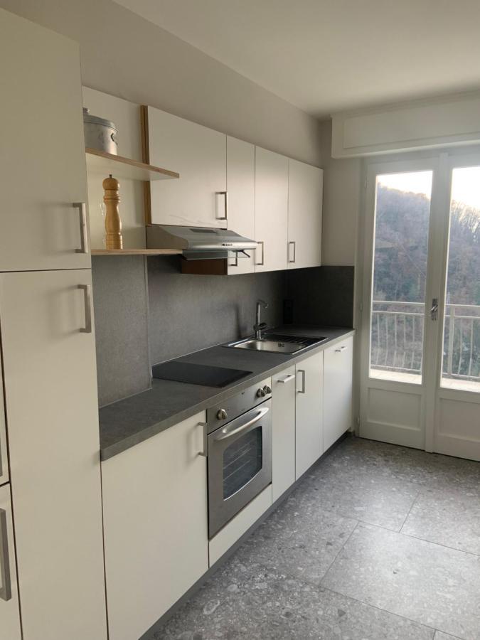 Casa Colmegna mit traumhaften See- und Bergblick Luino Exterior foto