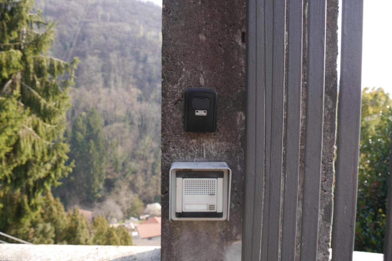 Casa Colmegna mit traumhaften See- und Bergblick Luino Exterior foto